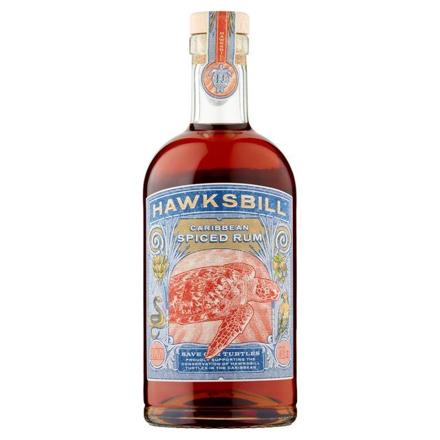 Hawksbill Caribbean Spiced Rum 70cl