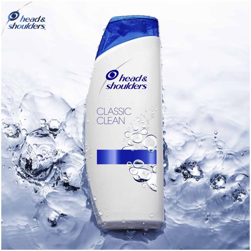 Head & Shoulders Classic Clean Anti Dandruff Shampoo 250ml for Daily Use. Clean Feeling