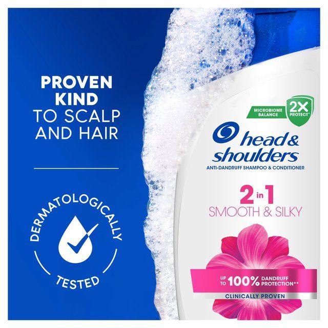 Head & Shoulders Smooth & Silky 2In1 330ml