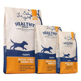 Healthy Paws British Turkey & Brown Rice Puppy Dog Food 2kg