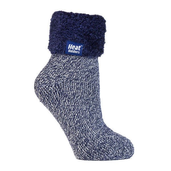 Heat Holders Ladies Non Slip Thermal Ankle Bed Socks 4-8 UK HHL06