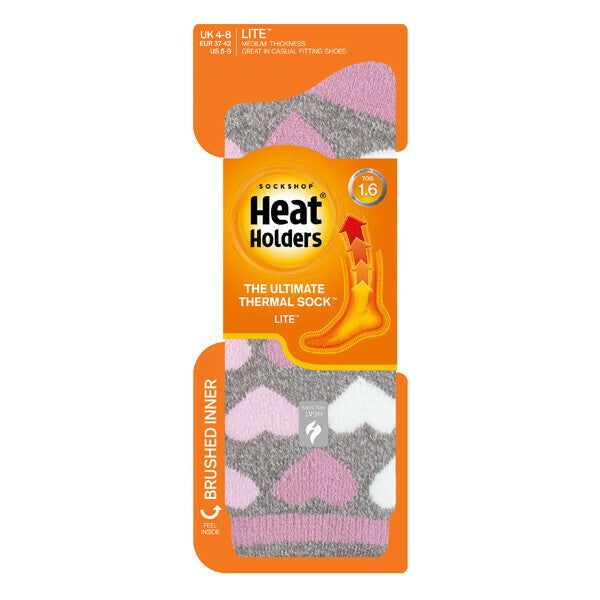 Heat Holders Lite Womens Insulated Thermal Socks 4-8 UK