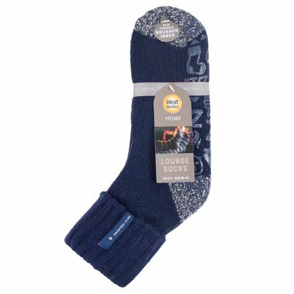 Heat Holders Mens Warm Thermal Slipper Bed Socks 6-11 UK