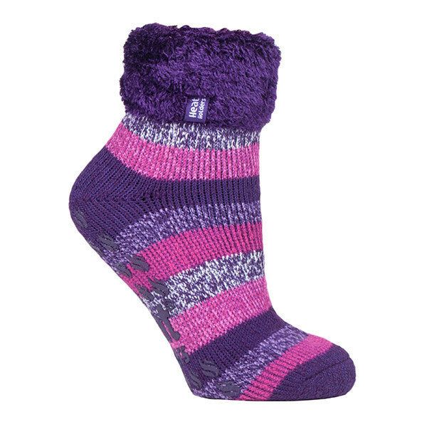 Heat Holders Womens Non Slip Thermal Bed Socks 4-8 UK HHL20