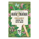 Heath & Heather Organic Green Tea with Ginger 20 Tea Bags
