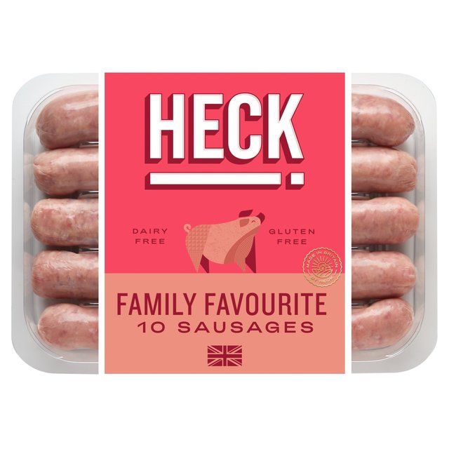 Heck Gluten Free Family Favourite Sausages 600g
