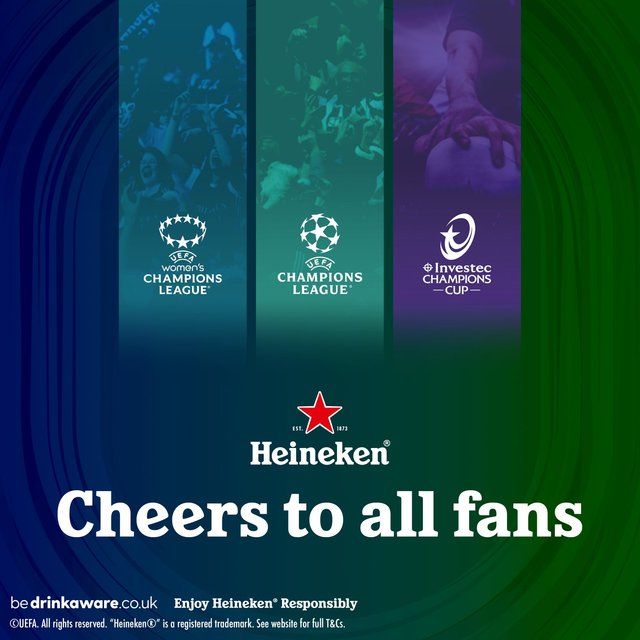 Heineken Lager Beer Cans 6 x 330ml