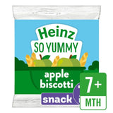 Heinz Apple Biscotti Baby Food Snacks 7+ Months 60g