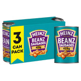 Heinz Baked Beans and Pork Sausages 3x415g