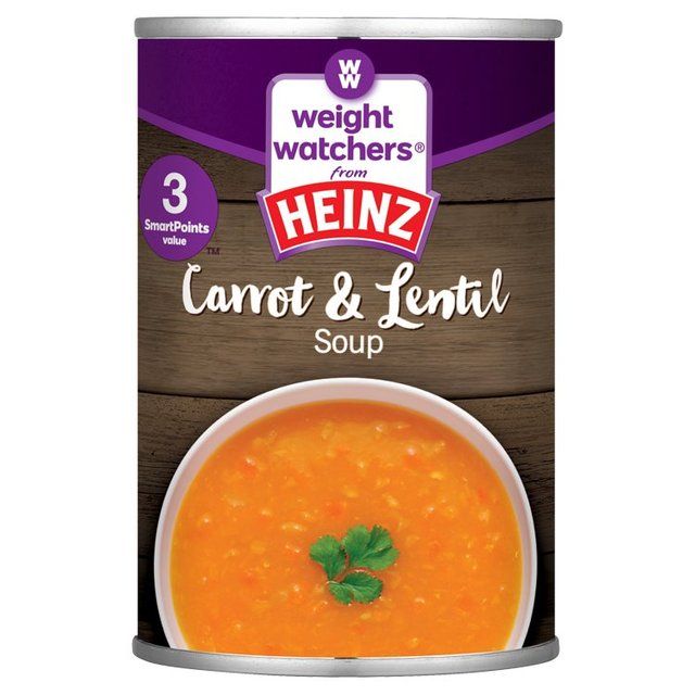 Heinz Weight Watchers Carrot & Lentil Soup 295g