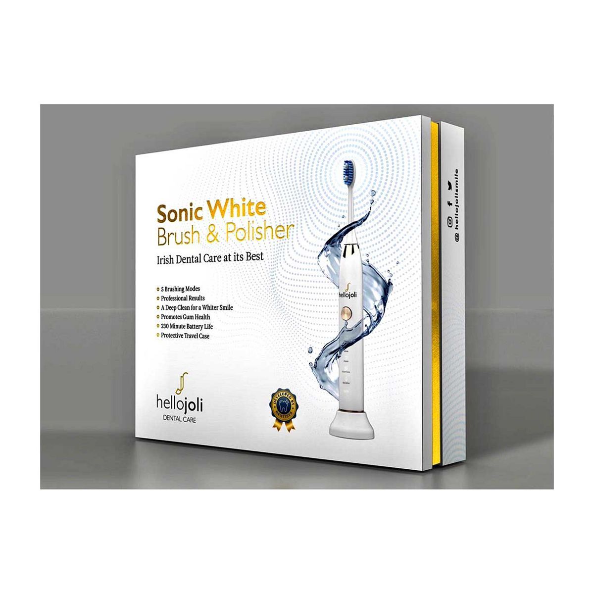 Hello Joli Sonic White Brush & Polisher