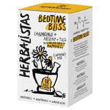 Herbalistas Bedtime Bliss Herbal Tea with Chamomile Rosehip & Tulsi 18 per pack