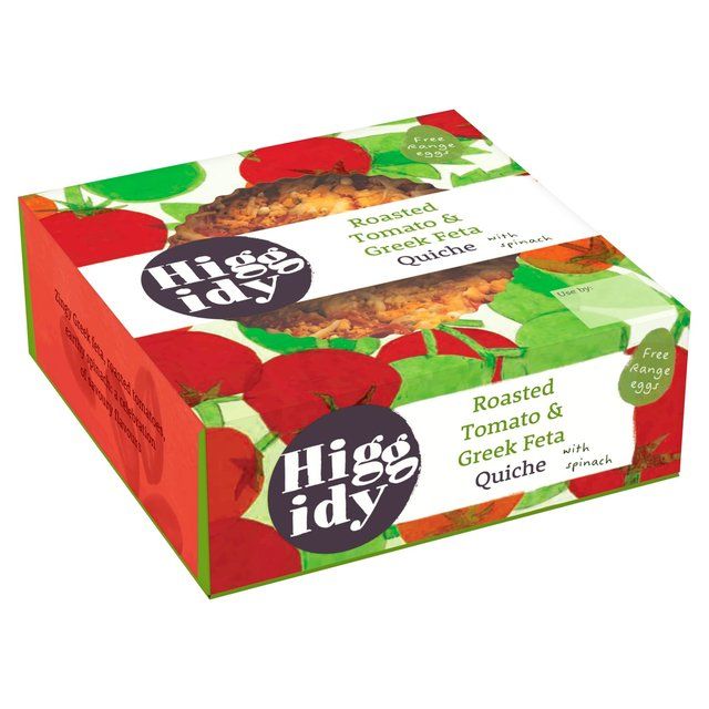 Higgidy Spinach & Tomato Quiche 155g