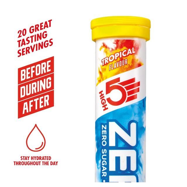 HIGH5 ZERO Tropical Electrolyte Sports Drink Tablets - 20 tab 20 per pack