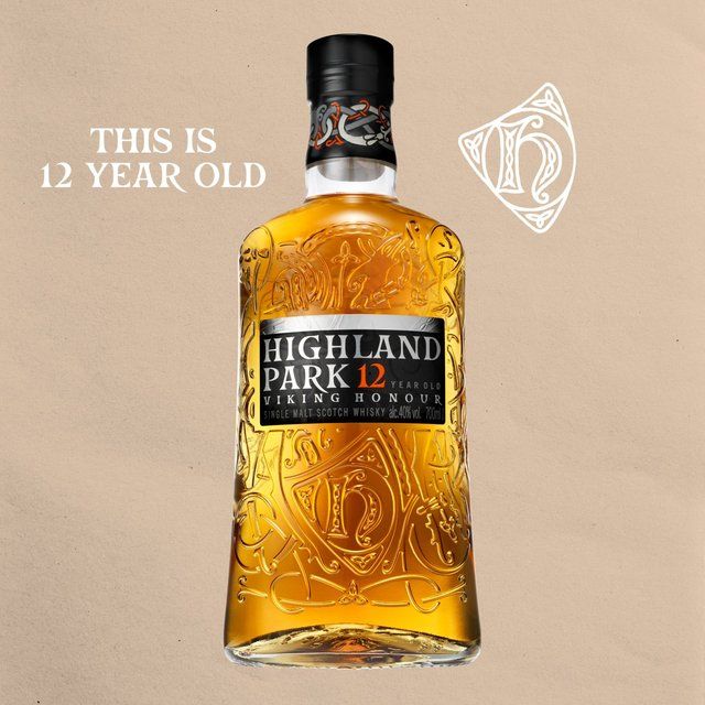 Highland Park 12 Year Old Single Malt Scotch Whisky 70cl