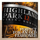 Highland Park 12 Year Old Single Malt Scotch Whisky 70cl