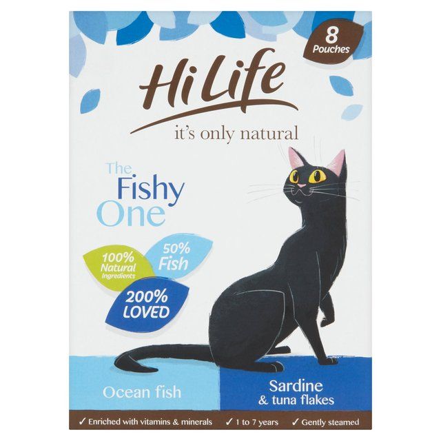 HiLife It's only Natural The Fishy One in Jelly 8 x 70g