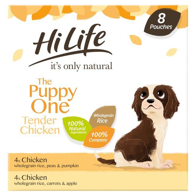 HiLife It's Only Natural Wet Complete Dog Food - The Puppy One 8 x 150g