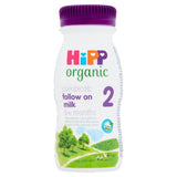 HiPP Organic 2 Follow On Baby Milk Liquid Formula 6-12 months 200ml