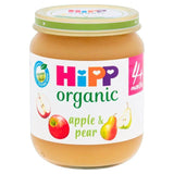 HiPP Organic Apple & Pear Baby Food Jar 4+ Months    125g