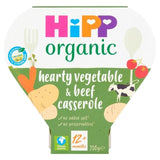 HiPP Organic Hearty Vegetable & Beef Casserole Toddler Tray Meal 12+ Months 230g