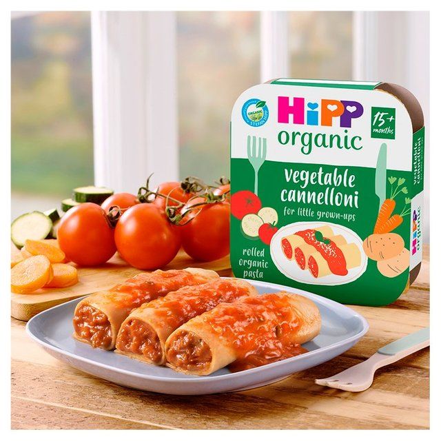 HiPP Organic Vegetable Cannelloni for little grown ups Tray Meal 15m+ 250g