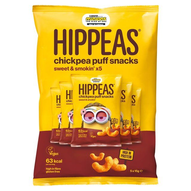 Hippeas Chickpea Puffs - Sweet & Smokin' Multipack 5 per pack