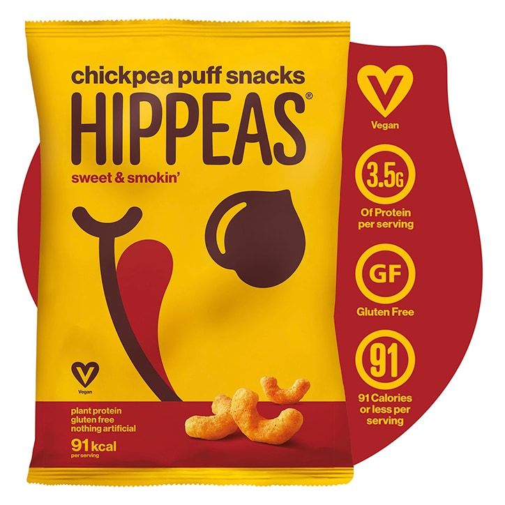 Hippeas Sweet & Smokin' Chickpea Puff Snacks 22g