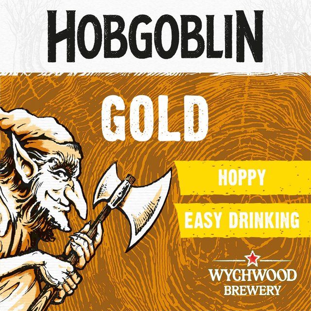Hobgoblin Gold Ale Beer Pint Cans 4 x 568ml