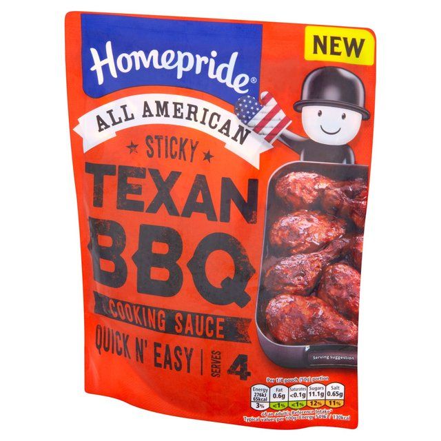 Homepride All American Sticky Texan BBQ Cooking Sauce 200g