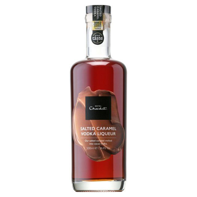Hotel Chocolat Salted Caramel Cocoa Vodka Liqueur 50cl