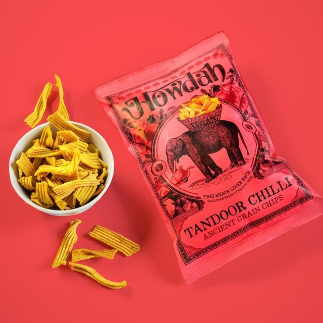 Howdah Ancient Grain Chips - Tandoor Chili 130g