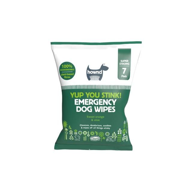 Hownd Yup You Stink! Emergency Dog Wipes 7 per pack