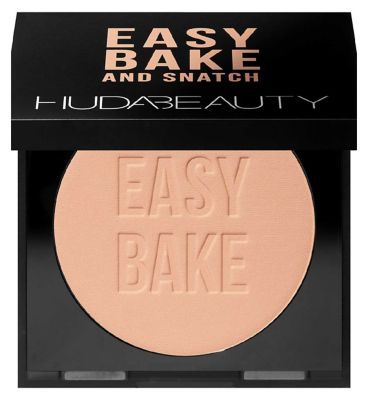 Huda Beauty Easy Bake and Snatch Pressed Brightening & Setting Powder Cupcake