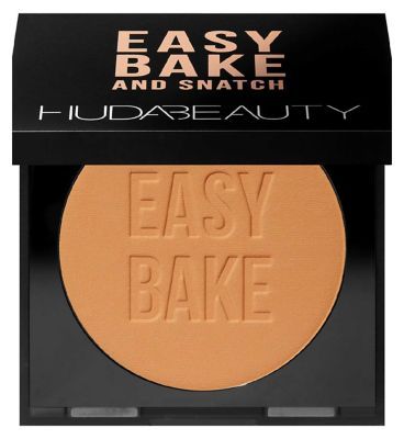 Huda Beauty Easy Bake and Snatch Pressed Brightening & Setting Powder Kunafa