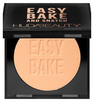 Huda Beauty Easy Bake and Snatch Pressed Brightening & Setting Powder Peach Pie