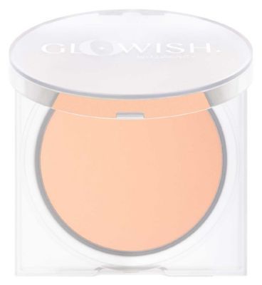 Huda Beauty GloWish Luminous Pressed Powder 00 Porcelain