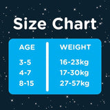 Huggies DryNites Boys Pyjama Pants 8-15 Yrs (27-57kg) 9 per pack