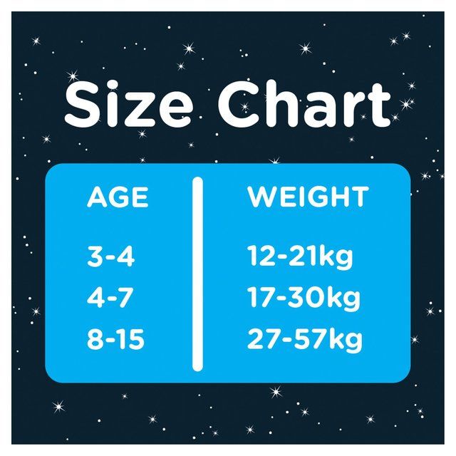 Huggies DryNites Boys Pyjama Pants 8-15 Yrs (27-57kg) 9 per pack