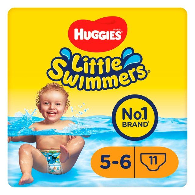 Huggies Little Swimmers Swim Nappies Size 5-6 (12-18kg)   11 per pack