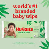 Huggies Natural Care 99% Water Baby Wipes 56 per pack