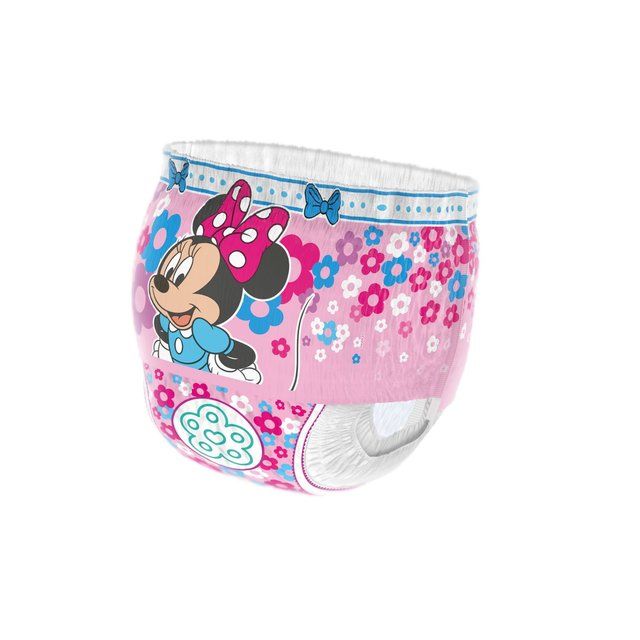 Huggies Pull-Ups Explorers Girls Nappy Pants Size 4-5+ (1.5-3 Yrs) 24 per pack