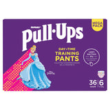 Huggies Pull Ups Trainers Girls Day Time Nappy Pants Age 2-4 Years Nappies Size 6, 15-23kg Mega Pack x36