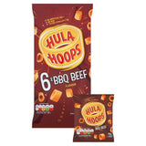 Hula Hoops BBQ Beef Multipack Crisps 6 per pack