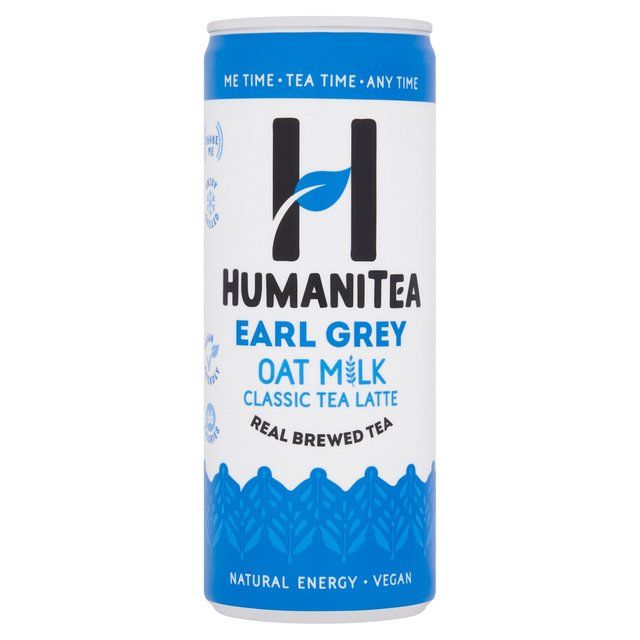 HumaniTea Earl Grey Oat Milk Classic Tea Latte 250ml