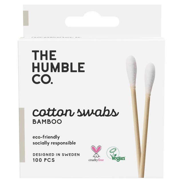 Humble Cotton Swabs White 100 x 1 per pack