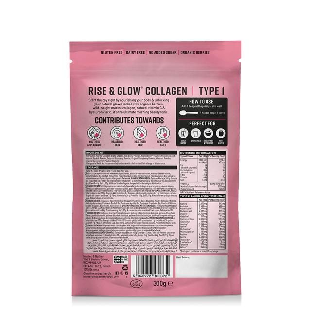 Hunter and Gather Rise & Glow Collagen 300g