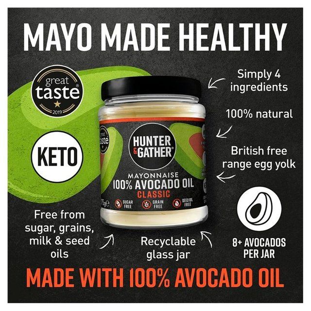 Hunter & Gather Avocado Oil Mayonnaise 175g