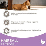 IAMS 1+ Years Hairball Dry Cat Food Chicken 3kg