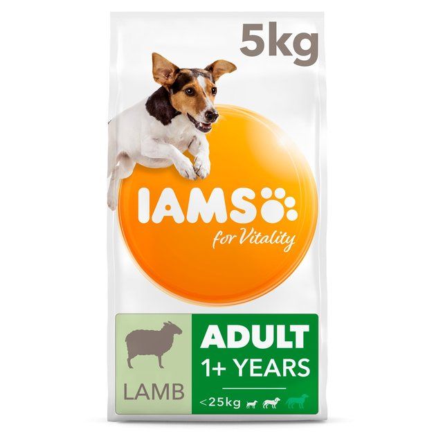 IAMS for Vitality Adult Dog Food Small/Medium Breed With Lamb 5Kg 5kg
